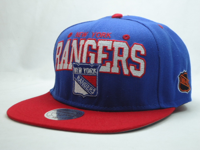 NHL New York Rangers MN Snapback Hat #03